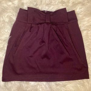 Dark Purple Skirt